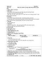 THUYẾT MINH VỀ MỘT CÁCH LÀM