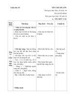 giáo án tuần 3 chủ đề nhánh 