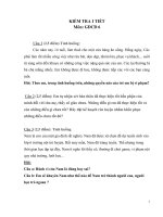 GDCD 6 - Kiểm Tra 1 Tiết