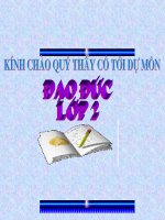 Đạo đức 2 - Tuần 31 - Bảo vệ loài vật có ích