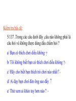 LTVC 4 - Tuần 14 - Dùng câu hỏi vào mục đích khác.