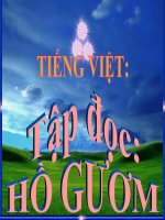 TẬP ĐỌC 1 - TUẦN 32 - HỒ GƯƠM