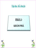 Tập đọc 3-Tuần 8- Bài: Các em nhỏ và cụ già