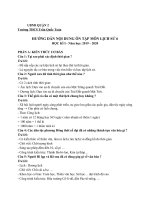 hướng dẫn ôn tập hki 20192020 môn lịch sử  thcs trần quốc toản