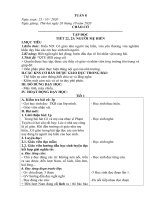 GIAO ÁN LƠP 2A TUẦN 8