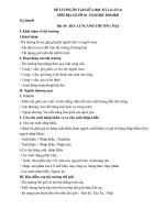 Tài liệu ôn tập môn Địa lí lớp 10