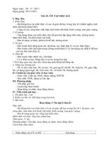 Giáo án hình học 8 tiết 29