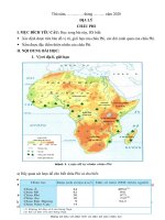 BÀI HỌC BỔ SUNG  - KHỐI LỚP 5