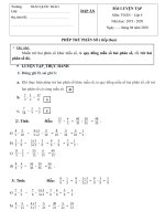 Bài học thứ tư, ngày 22 tháng 4 năm 2020 - Khối lớp 4