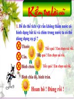 Tiết 4: Bài 5: Đo khối lượng