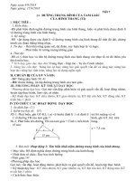 Giáo án hình học 8 tiết 7 - Tuần 4