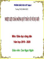 GDCD 9-Bài 14: Quyền và nghĩa vụ lao động của công dân