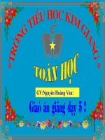 Tuần 8. Toán -  Tiết 40