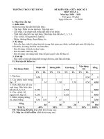 Đề KTGK HKI môn Toán 6