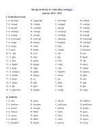 Tải Bài tập ôn thi học kì 1 môn tiếng Anh lớp 9 -  Tài liệu ôn tập lớp 9 môn tiếng Anh