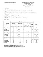 Đề KTGK HKI môn Lý 8