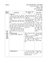 giáo án tuần 5 chủ đề bản thân nhánh tôi là ai