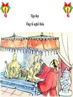 Lớp 3 - Tập đọc - Tuần 21: Ông tổ nghề thêu