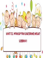 Tiếng Anh 4- Tuần 19-Unit 13(Ngô Quỳnh)