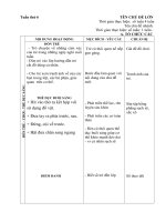 TUẦN 6: CƠ THỂ TÔI