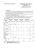 Đề KTGK HKI môn Toán 7