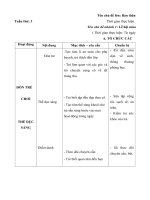 GIÁO ÁN TUẦN 3 LỄ HỘI MÙA THU