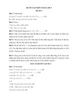 Tải Bộ đề ôn tập môn Toán lớp 3 -  12 đề ôn tập môn Toán lớp 3