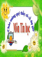 Cùng học Tin học 3 - Bài 1: Tập tô màu