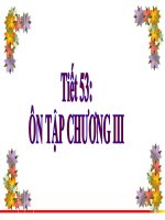 HÌNH  8 - TIẾT 55 - ÔN TẬP CHƯƠNG III - LÊ NGỌC