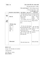 Giáo án tuần 18. ĐV nuôi trong gia đình. Năm học 2017 - 2018