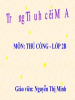 Tuần 18 - Bài: Cắt, ghép trang trí thiệp chúc mừng