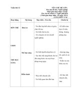 giáo án tuần 12 một số nghề phổ biến