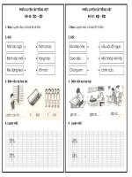 Bài học thứ ba, ngày 31 tháng 3 năm 2020Khối lớp 1