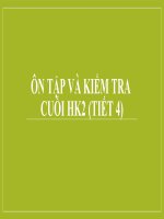 TẬP ĐỌC 4 -TUẦN 32 - ÔN TẬP VÀ KTRA TIẾT 4