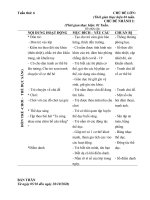 Tuần 6 cơ thể tôi