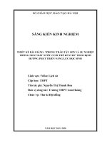 Sáng kiến kinh nghiệm năm học 2019-2020!