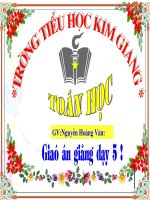 Tuần 6. Toán -  Tiết 28