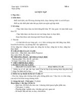 Tuần 2 - Tiết 4 - LUYỆN TẬP