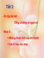 Tiết 3: ôn hát+ Nhạc lý- Thạch Thị Trang