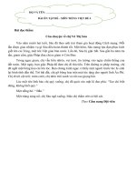 ĐỀ ÔN MÔN TIẾNG VIỆT SỐ 4- TUẦN 2 - KHỐI 4