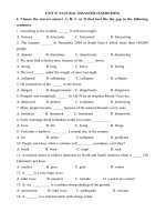 nội dung trọng tâm môn tiếng anh tuần 3292 và 102162  thcs trần quốc toản