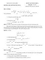 Đề ôn tập tại nhà môn Toán họcLớp 9