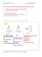 hình 7 tuần 4  bài 8 các trường hợp bằng nhau của hai tam giác vuông  thcs giồng ông tố
