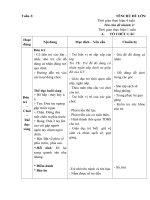 TUẦN 2: LỚP HỌC CỦA BÉ