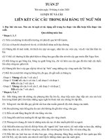 # Đáp án - Khối 5 - Tuần 27