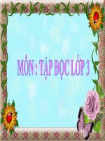 Tiếng Việt 3 - Tuần 15 - Tập đọc -  Bài : Nhà rông ở Tây Nguyên