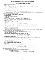 bài học môn sinh khối 1011  ttgdnngdtx quận 4