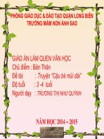 Truyện: Cậu bé mũi dài