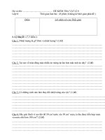 Download Đề kiểm tra 45 phút vật lý 8 chọn lọc