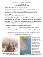 Bài học thứ ba, ngày 21 tháng 4 năm 2020 - Khối lớp 5